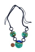 Glass Bib Necklace